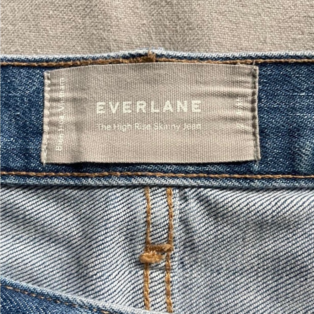 Everlane high rise skinny jeans
